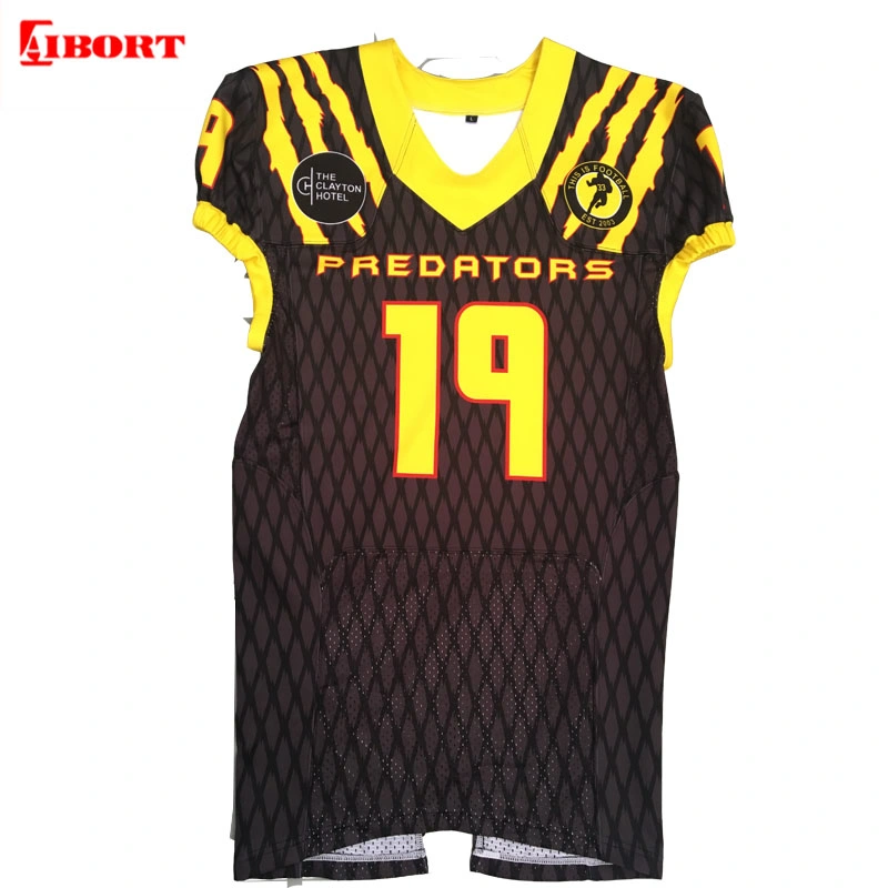 Aibort Custom America Football Jersey Soccer Jersey for Club with New Design (American Football Jerseys 002)