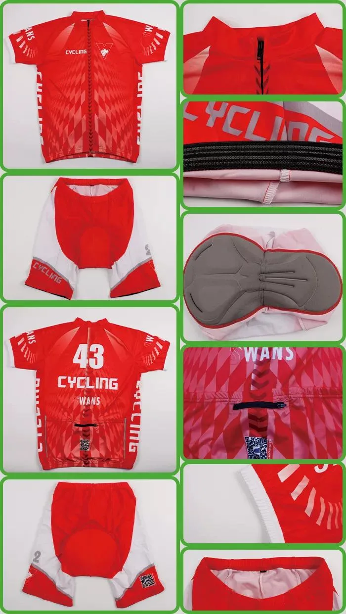 Women′ S Mountain Bike Riding Cycling Sports Team Uniform Clothes Wear