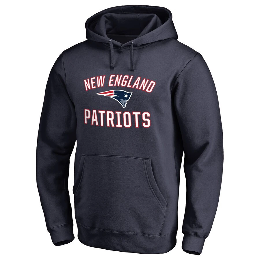 Patriots Pullover Hoodie Custom Logo Printed Rugby Training Jersey