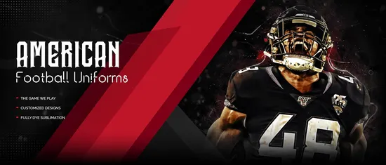 Uniformes de futebol americano personalizados populares, camisetas de futebol de sublimação, uniformes de futebol de sarja