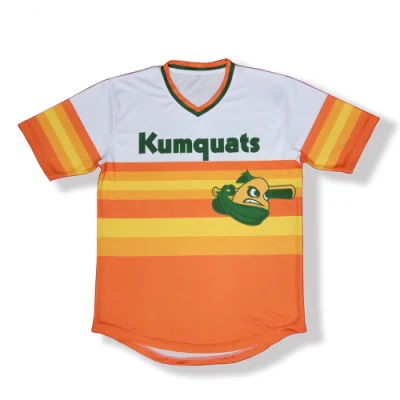 Impressão personalizada bordado camisa estilo uniforme de beisebol por atacado camisa de beisebol em branco barata camisa esportiva