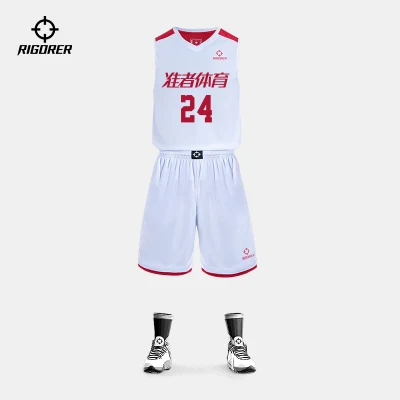 Roupas esportivas estilo de competição para uniforme masculino leve de basquete numerador personalizado nome da equipe